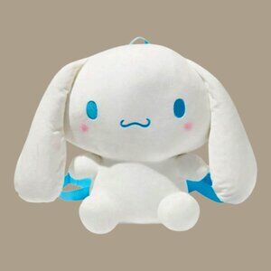 NWT Sanrio Cinnamoroll Plush Backpack - 14 Inch - White - Limited Edition